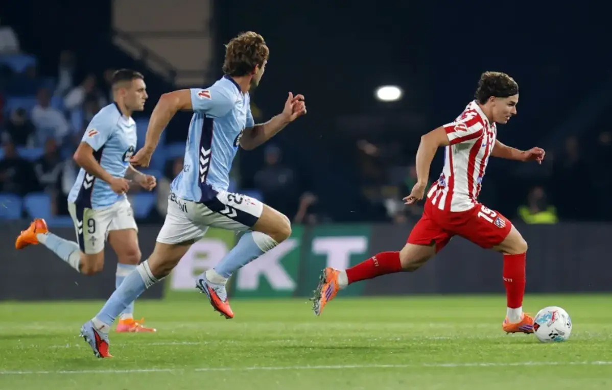 【马竞祝您中秋快乐】1-1客场战平塞尔塔，马竞连续7轮联赛不败